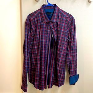 Bugatchi mens dress shirt